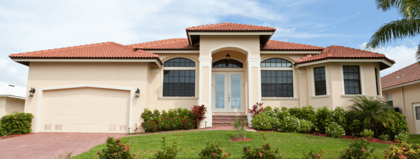Newly built home in Florida